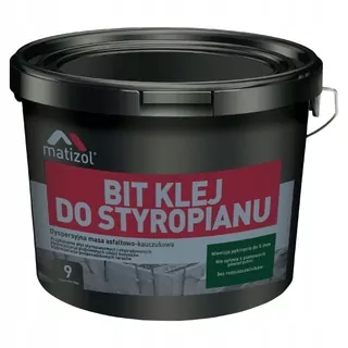 Lepidlo - Matiozolové asfaltové lepidlo pre 9 kg polystyrén
