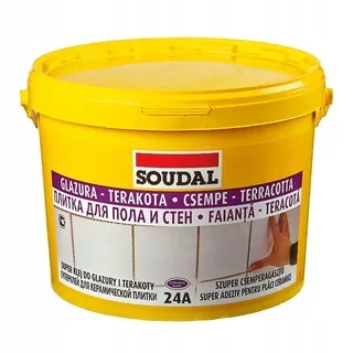 Lepidlo - Glazingové lepidlo a terracotta soudal 15 kg