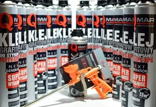 Lepidlo -  Lepidlo pre grafitový polystyrén QMAR + Gun + Wood