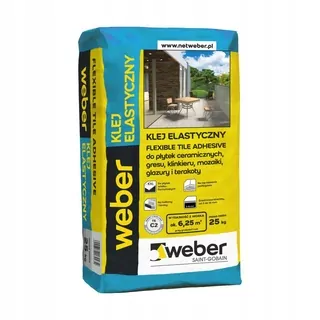 Lepidlo - Elastické lepidlo pre 25 kg Weber