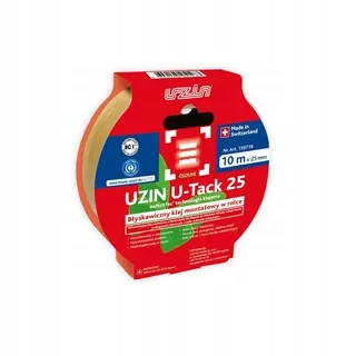 Montážne lepidlo v kotúči U-Tack 25 mm/10 mb Uzin