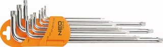 Kľúče Torx, s magnetom /sada 9 ks/ 09-526