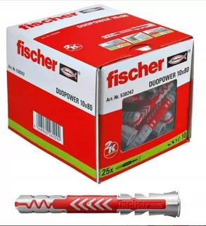 Hmoždinky Fischer 10 x 80 mm 25 ks.