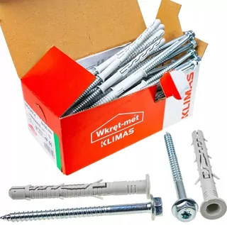 Rozperné čapy rámové 10 × 100 KLUCZ+TX torx 50ks