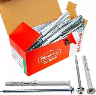 Rozperné čapy rámové 10 × 140 KLUCZ+TX torx 25ks