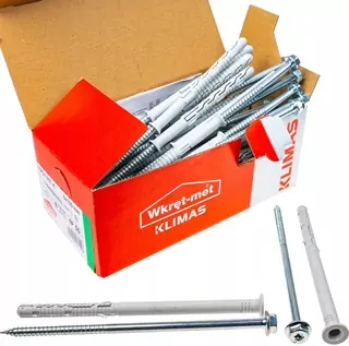 Rozperné čapy rámové 10 × 180 KLUCZ+TX torx 25ks