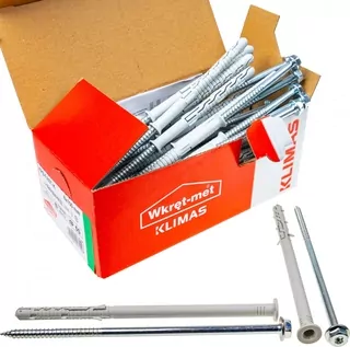 Rozperné kolíky rámové 10 × 200 KLUCZ+TX torx 25ks