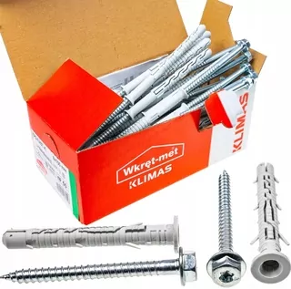 Rozperné čapy rámové 10 × 80 KLUCZ+TX torx 50ks