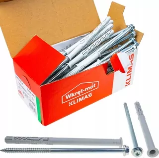 Rozperné čapy rámové 12 × 180 KLUCZ+TX torx 25ks