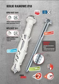 Skrutky, šróby - Distribučné špendlíky KPS-Fast-K 10x100mm 50 ks