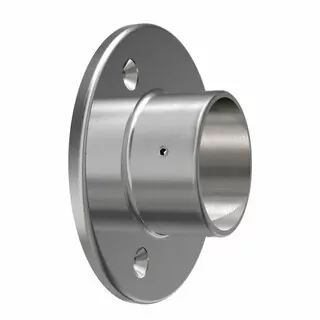 Nástenný objímka pre trubky Ø42.4 mm, nerez