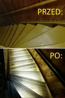Drevené schodíky - sada 2cm návlekov a dubových lakovaných podstupňov