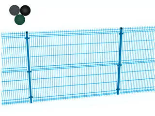 Kompletný panelový plot pozinkovaný + farba výška 153 cm – 1 meter bežný