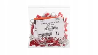 Izolovaný koncový očko 0,25-1,5mm2/M6 EM00131 /100ks/