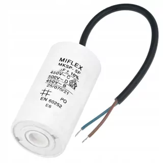 KONDENZÁTOR MOTOROVÝ PRÁCE 14uF/450 V KABLE MIFLEX Produkt Slovenčina