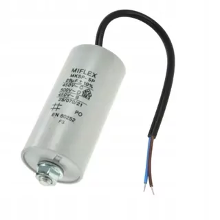 KONDENZÁTOR MOTOROWY PRACY 8uF/450 V KABLE MIFLEX Produkt Slovensky
