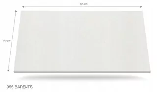 Konglomerát Quartz hrotmi BARENENTS 305x140x2cm