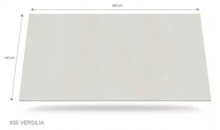 Konglomerát Quartz hrotmi Versilia 305x140x2cm