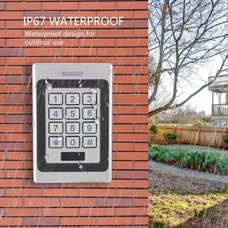 Kontrola vstupu do dverí PIN kód RFID IP68 karta