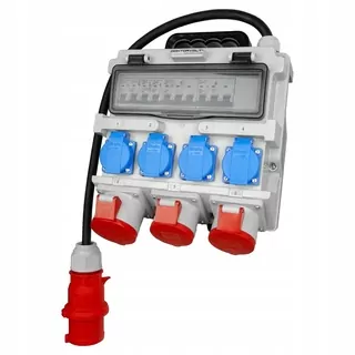 Ochranný rozvádzač TR-S 32 A 2 × 16A 4 × 230V Doktorvolt®