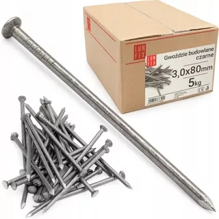 Stavebné klince Lun Fix GBC018K 80 × 3 mm 5 kg