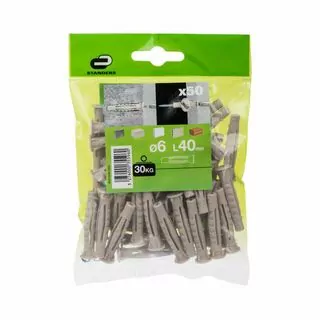 Skrutky, šróby - Univerzálne tričko 6 x 40 mm 50 ks. Podélníkové stojky