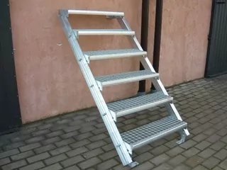 Schody jednoducho Masív metal 80 cm