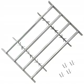 Mriežka na okno s reguláciou, 4 tyče, 700-1050 mm