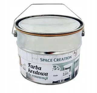 Space Creation kriedová farba na nábytok, 2,5 l, pololesklá