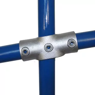 Dvojitý krížový uholník 0-11 stupňov pre rúry 6/4" - 48,3 mm