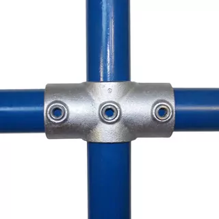Dvojnásobný krížový spoj (119-B34) pre rúry 1" - 33,7 mm