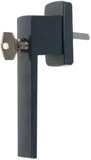 Štvorcový kľúč antracit 38mm okenná kľučka