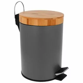 BRUNBESTE odpadkový kôš 3 l, odtiene sivej a striebornej