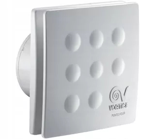 Kúpelňový ventilátor 90 mm nástenný stropný tichý výkonný vortice punto