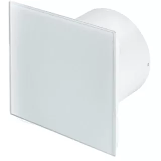 Ventilátor (Set Teleso + Panel) - Trax Glass - Sklenený - fi 100 - Biela Matná