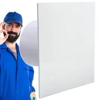 Ventilátor do kúpeľne VENTILÁTOR HYGROSTAT + ČASOVÝ SPÍNAČ SNÍMAČ VLHKOSTI VENTILÁTORA A ČASOVAČ 100 mm