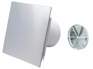 Ventika KLIQ100BASEWC + KLIQFP180PLATINUM ventilátor do kúpeľne 100 mm