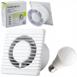 airRoxy kúpeľňový ventilátor VENTILÁTOR 100 SO SNÍMAČOM VLHKOSTI 100 mm