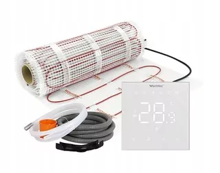 Vykurovacia rohož na obklady, sada 2,5 m2 Warmtec DS2-25/XRT01-BB