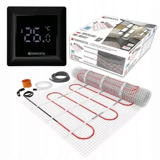 SADA VYKUROVACIEHO ROHOŽE 3m2 150W/m2 TF-H6 ČIERNA 50CM