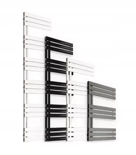 Vodný kúpeľňový radiátor Pumson 452 W 500 x 1180 mm biely