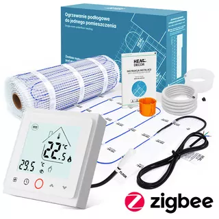 Vyhrievacia podložka HD-MAT | Termostat T500.W.ZIGBEE | 150 W/m² | Súprava 3,5 m²