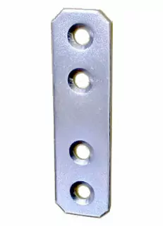 Konštrukčné spojky z pozinkovanej ocele 60X16 MM - 100 ks