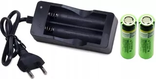 Nabíjačka batérií 18650 + 2 x Panasonic NCR18650B