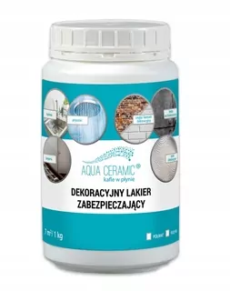 Standom Aqua Ceramic dekoračný lak 1L pololesklý 1 kg bezfarebný