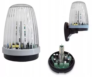 LED lampa drift 12-230V s bielym anténou