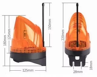 Torch LED 230 V svetelnú signalizáciu Aerial