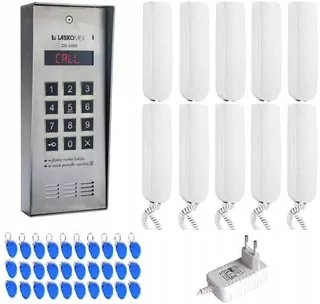 Laskomex CD-2600R audio s čítačkou kľúčov RFID