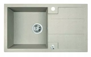 Kuchynský drez - Laveo Barbados umývadlo GRANITE 76X44 CM BEIGE