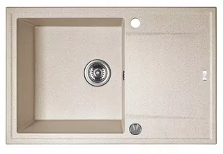Kuchynský drez - Laveo Megalo umývadlo GRANITE 78X50 CM BEIGE